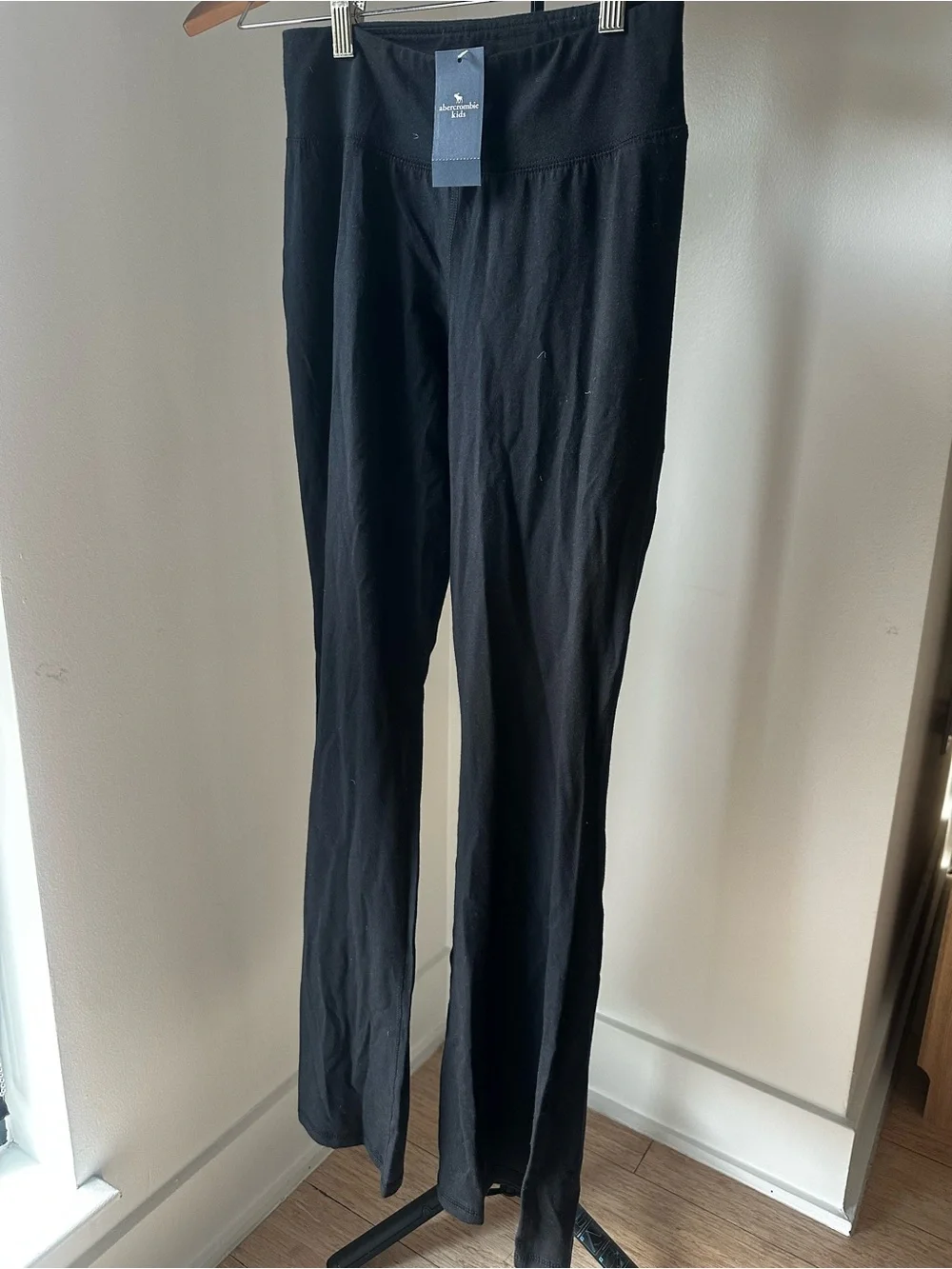 abercrombie kids Black Lounge Joggers